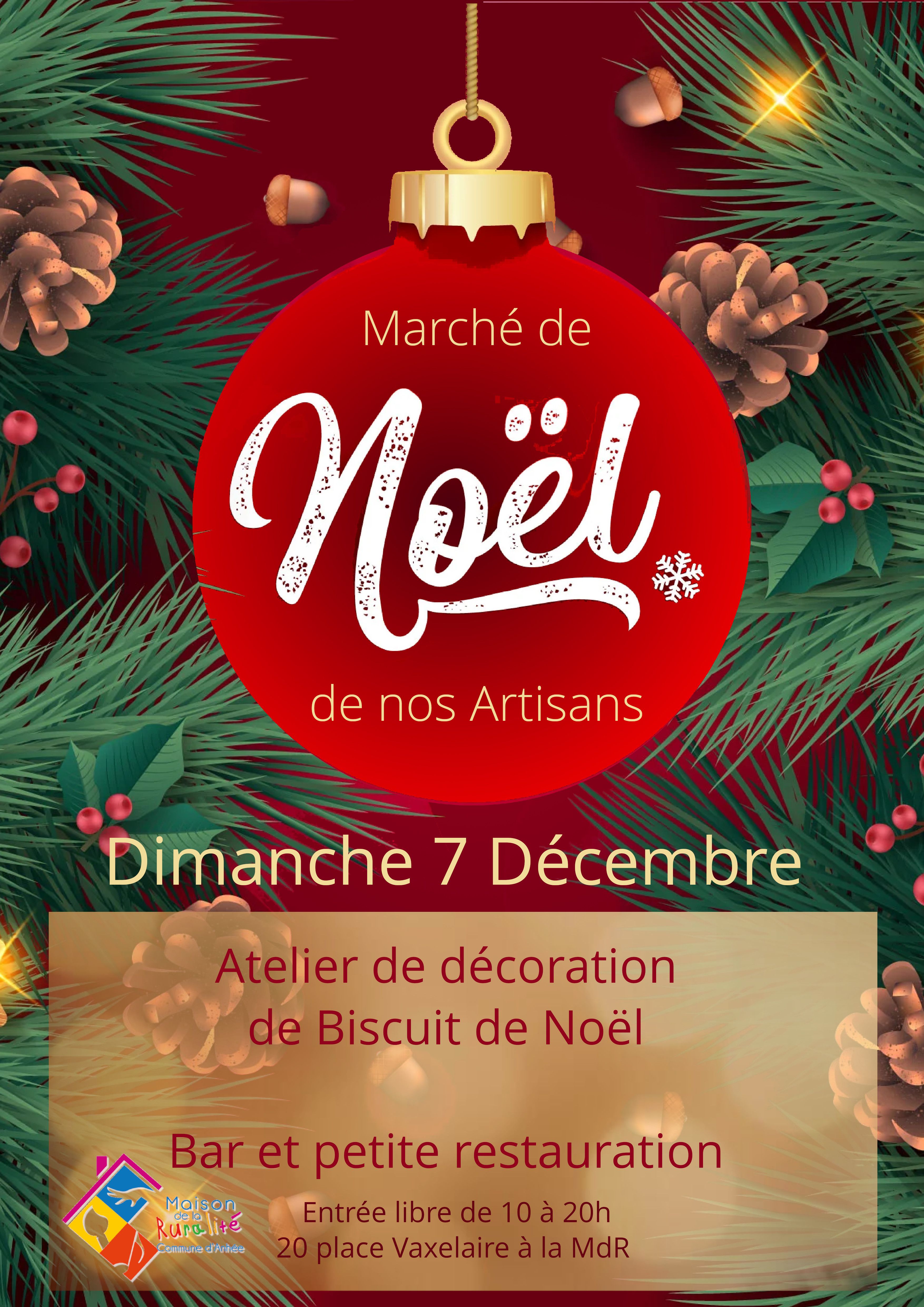Marché de Noël de nos artisans