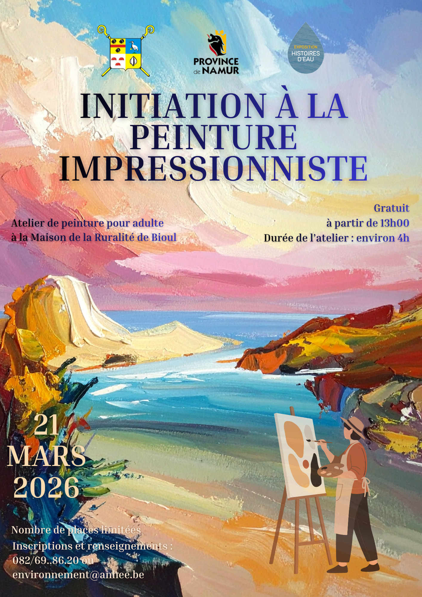 Dans le cadre de l'exposition sur le patrimoine hydraulique, en collaboration avec la Commune de Anhée et la Province de Namur