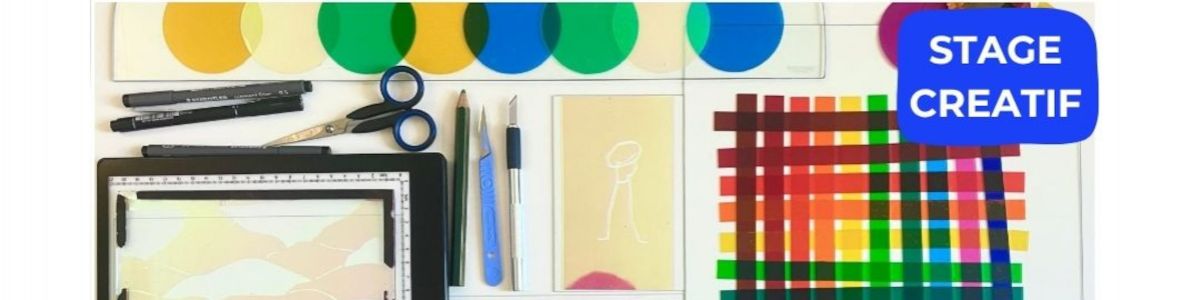 Stage ado ou Atelier adulte d'expérimentation à l'effet vitrail