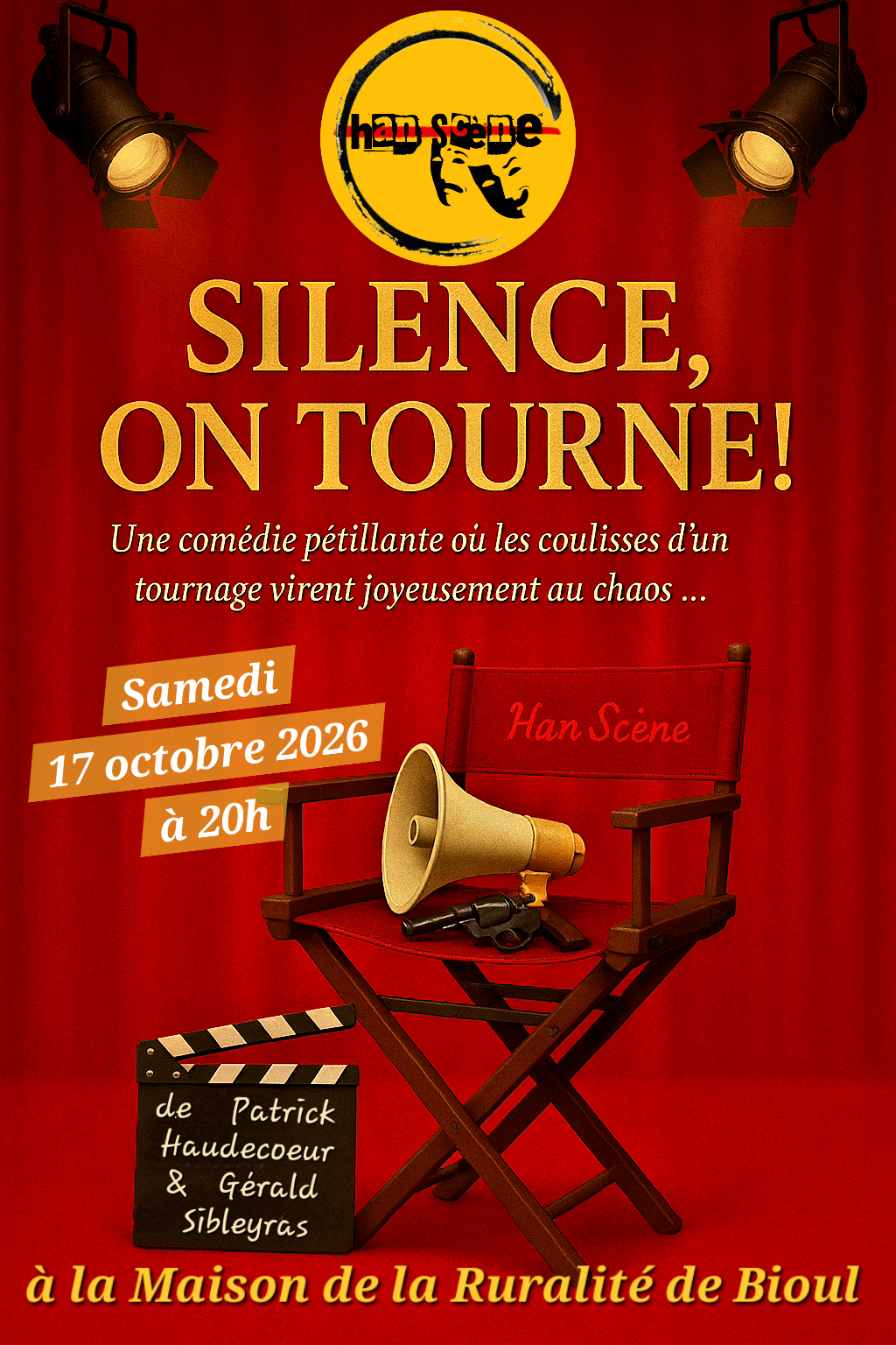 Silence on tourne!