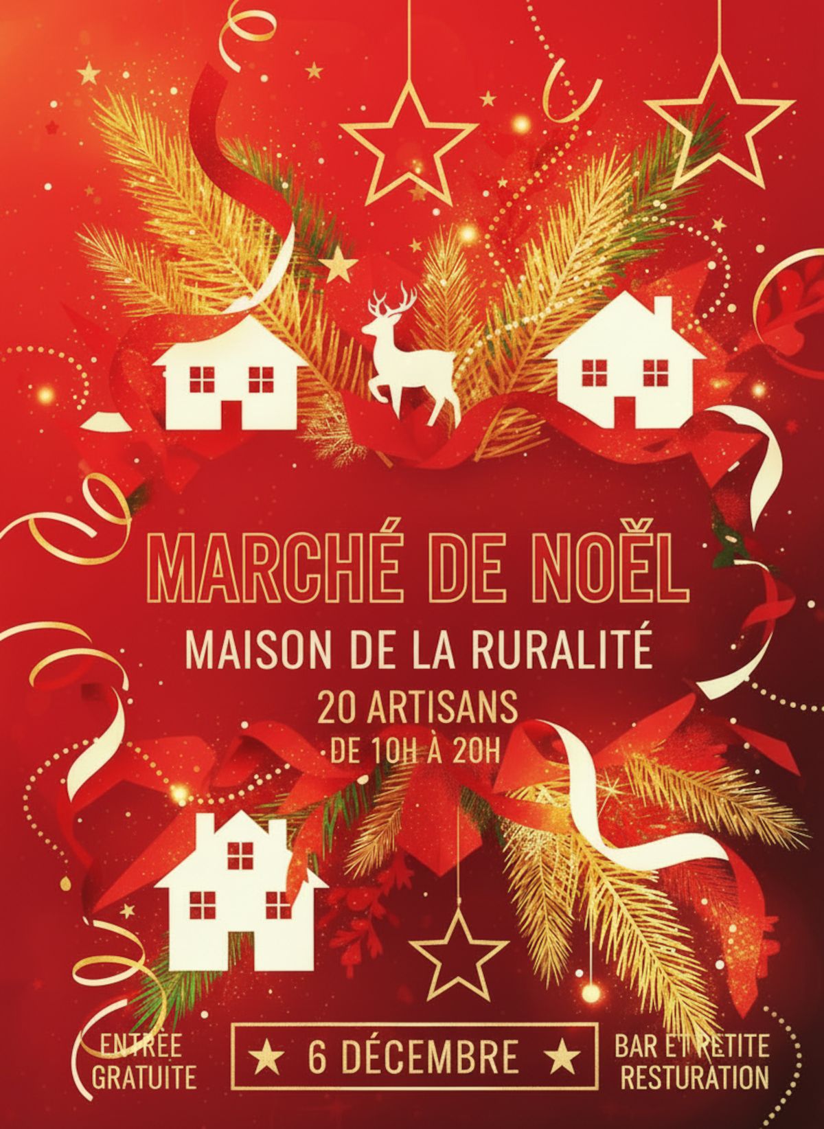 Marché de Noël à la MdR