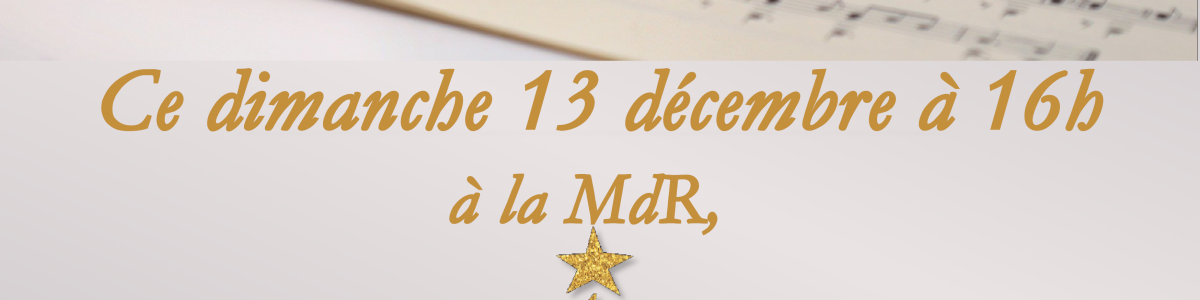 Concert de Noël par la Chorale Imagine de Mettet