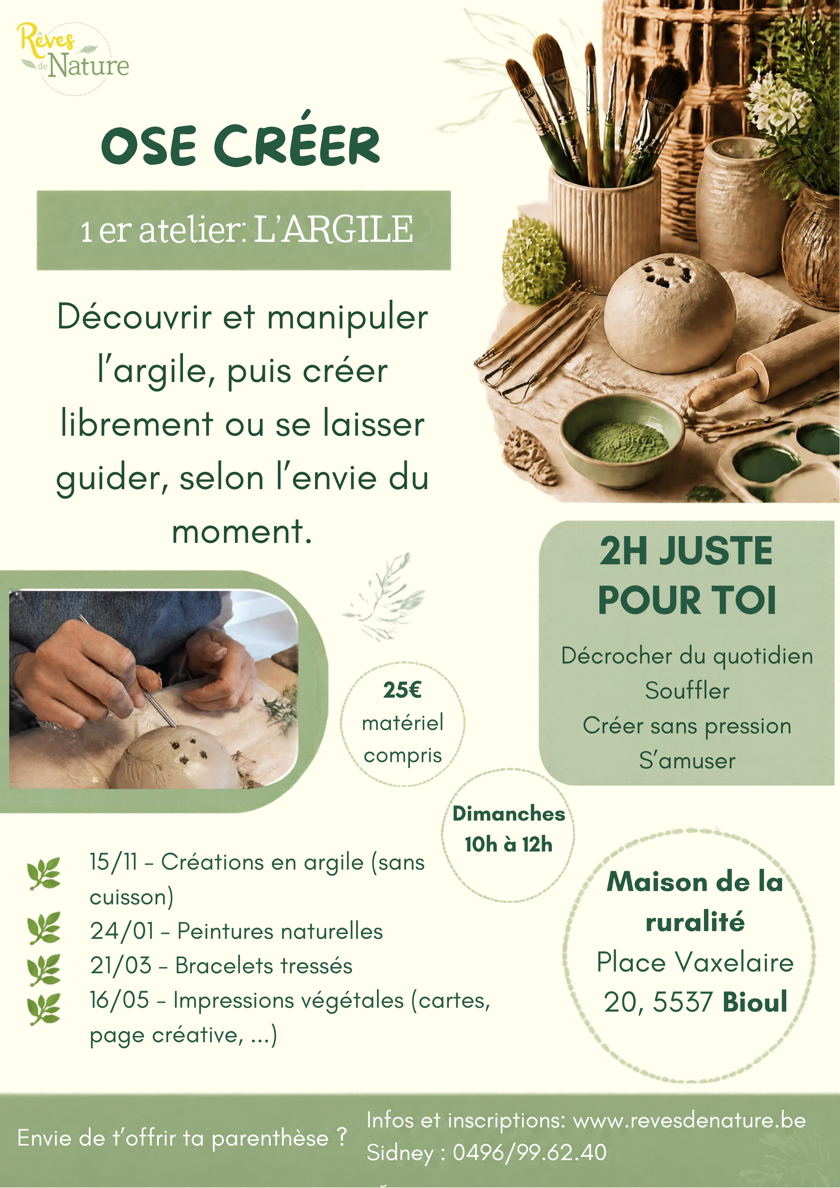 Ose créer avec Sydney Schollen