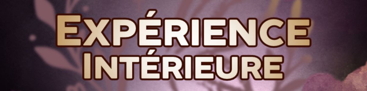 Conférence immersive: Expérience intérieure
